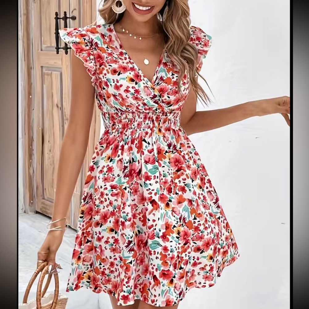 Flirty Floral Dress